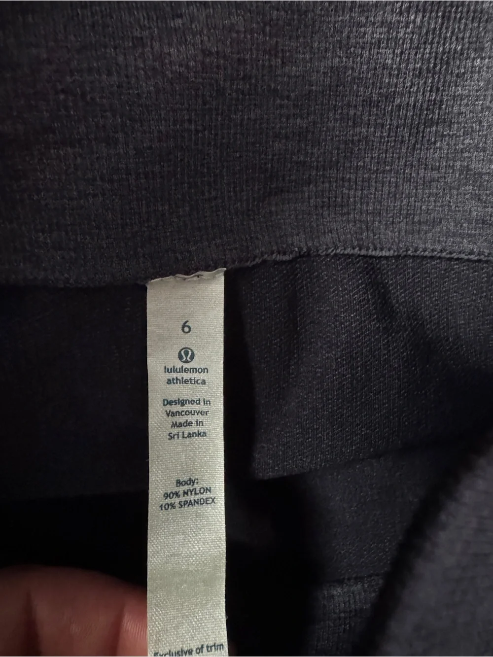 Lululemon The Flow Crop Legging in a heathered inkwell-6